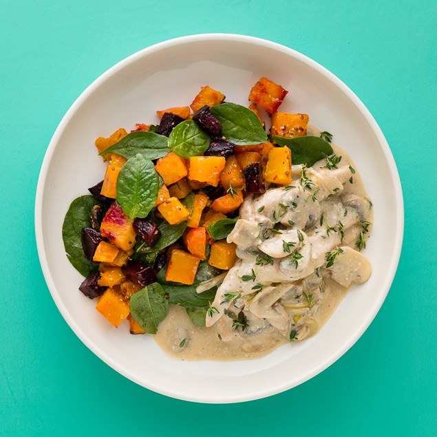 Creamy Mushroom Chicken