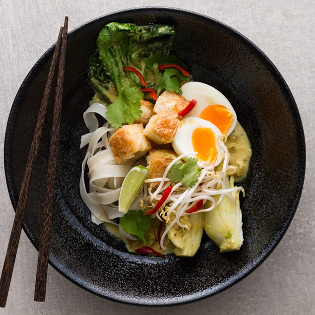 Crispy Tofu Laksa 