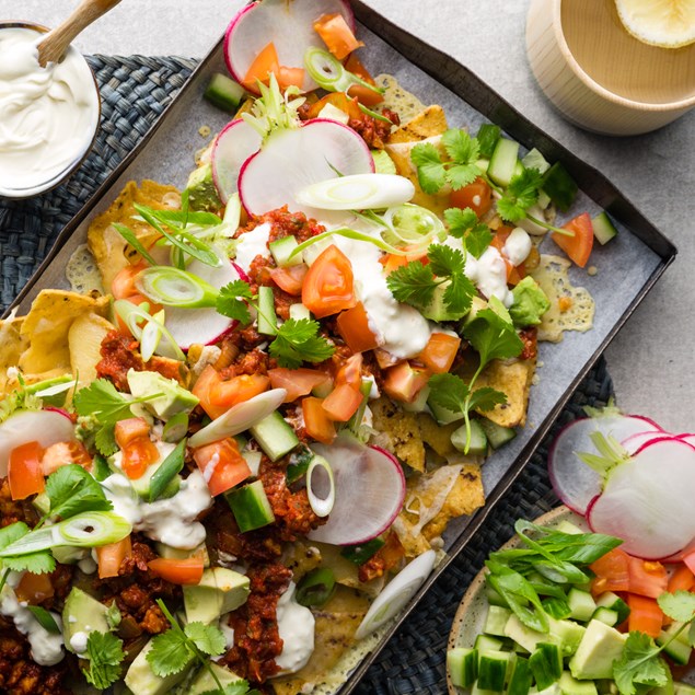 Smoky Soy Nachos