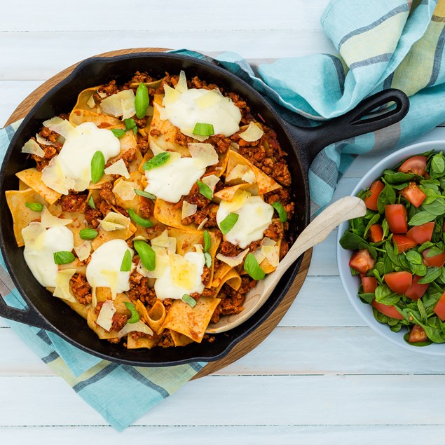 Cheat's Turkey Lasagne with Béchamel Sauce