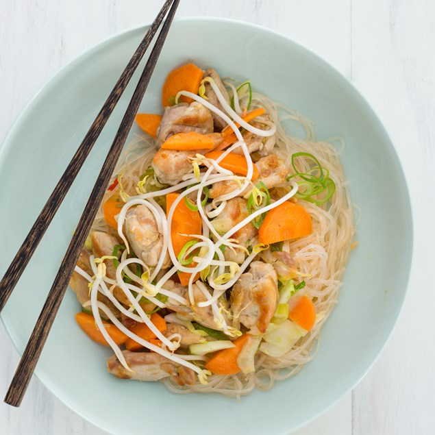 Vietnamese Chicken with Vermicelli Noodles