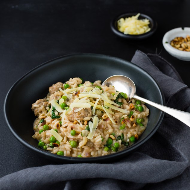 Pork and Fennel Risotto