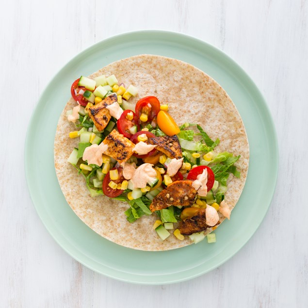 Mexican Fish Tacos with Tomato Salsa and Aioli
