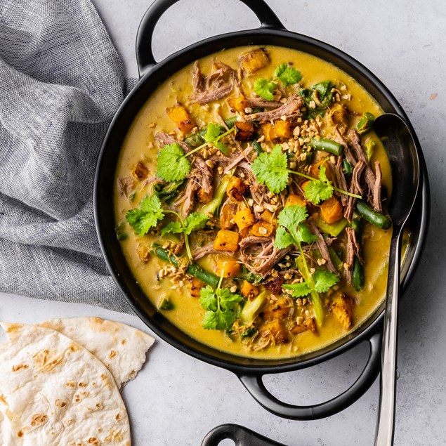 Pulled Lamb & Pumpkin Massaman Curry