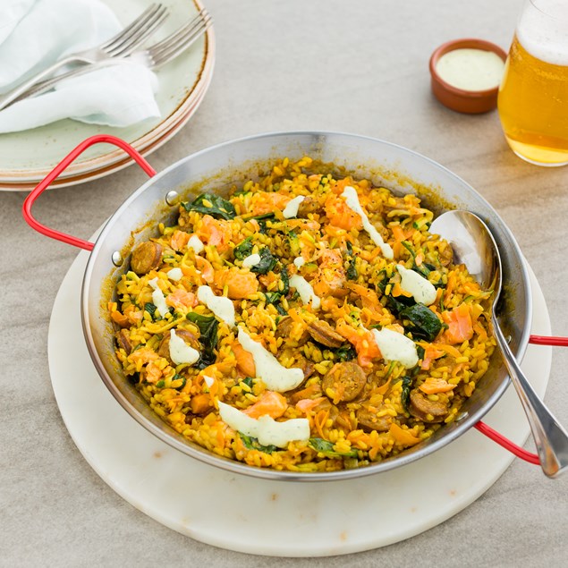 Salmon 'Paella'