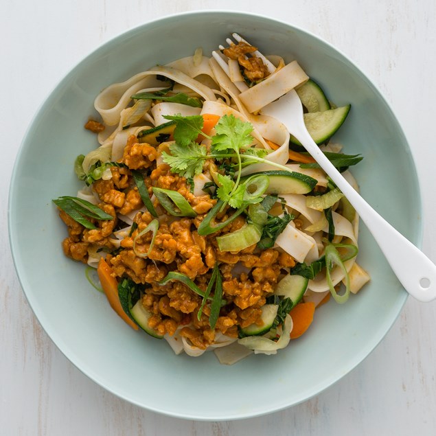 Thai Turkey Stir-Fry with Coriander