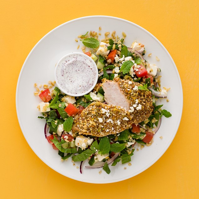 Pistachio-Crusted Chicken