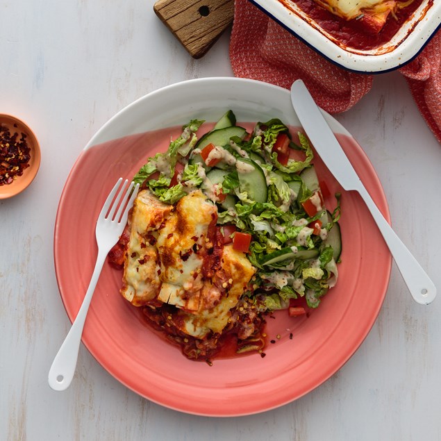 Spinach and Ricotta Cannelloni