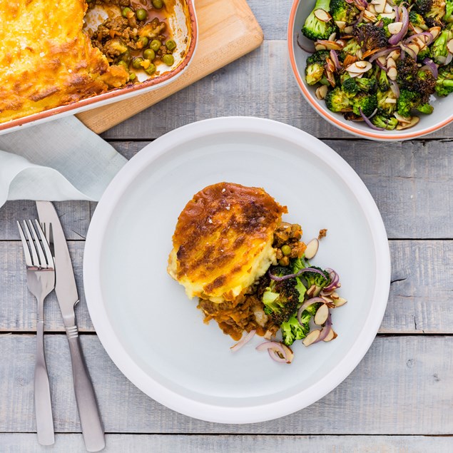 Shepherd's Pie with Charred Broccoli