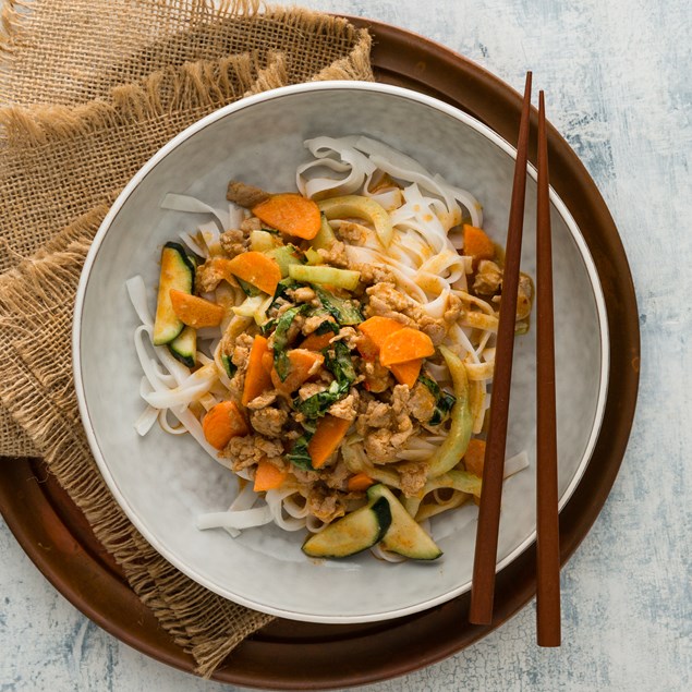 Thai Red Curry Turkey Stir-Fry