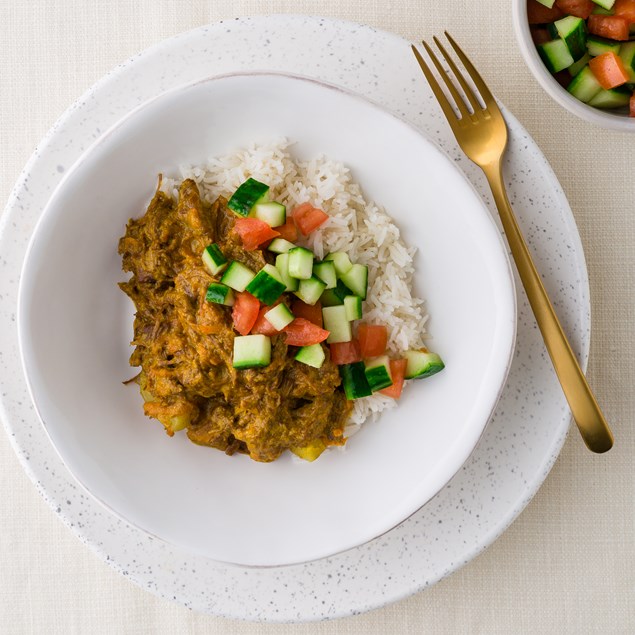 Lamb Massaman Curry with Basmati 