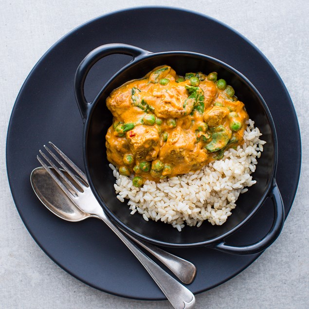 Butter Chicken with Brown Rice