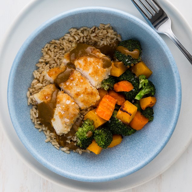 Chicken Katsu Curry with Rice