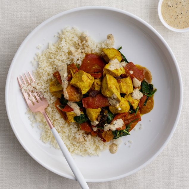 Moroccan Chicken Tagine with Couscous 