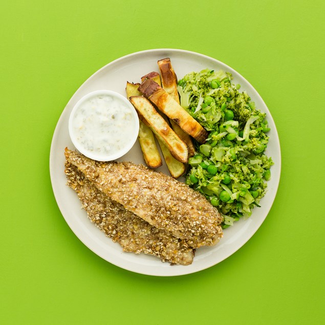 Dukkah and Chia Crusted Fish